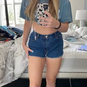Levi 550 jean shorts